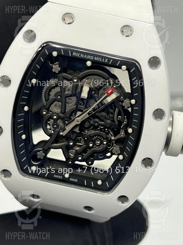 Товар Richard Mille RM 055 White Bubba Watson Art 9698 Фото 4 - Richard Mille RM 055 White Bubba Watson Art 9698