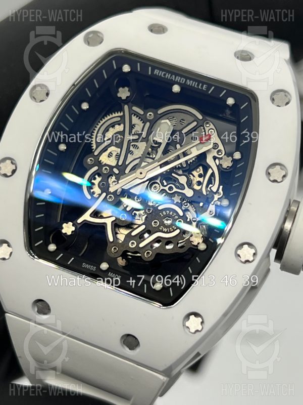 Товар Richard Mille RM 055 White Bubba Watson Art 9698 Фото 5 - Richard Mille RM 055 White Bubba Watson Art 9698