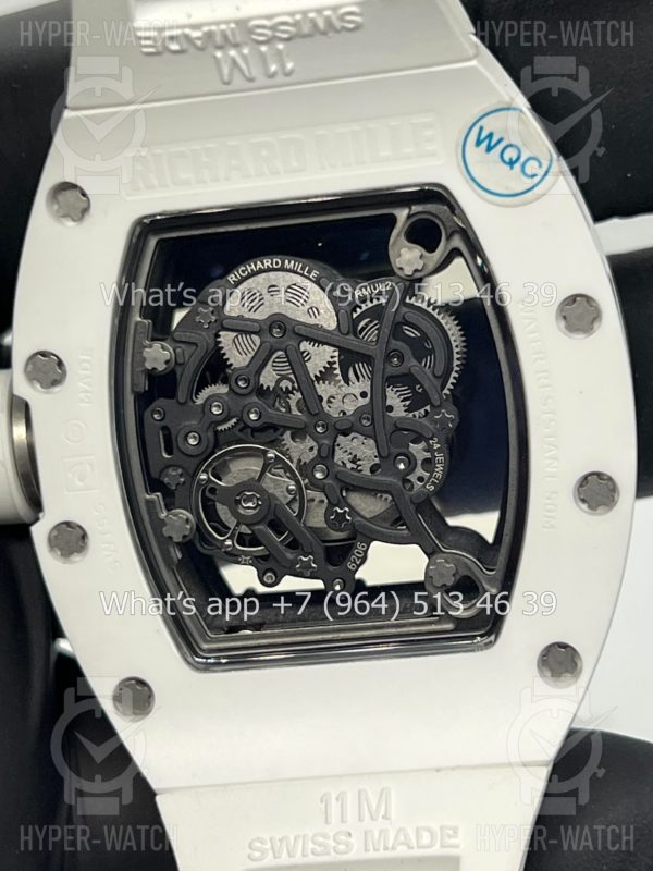 Товар Richard Mille RM 055 White Bubba Watson Art 9698 Фото 18 - Richard Mille RM 055 White Bubba Watson Art 9698