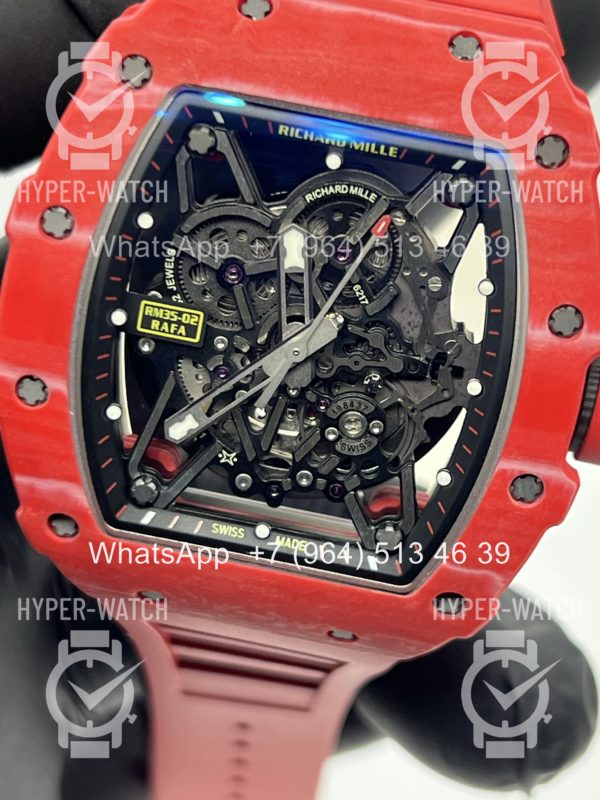 Товар Richard Mille RM 035-02 Rafa Red Carbon Art 9723 Фото 9 - Richard Mille RM 035-02 Rafa Red Carbon Art 9723