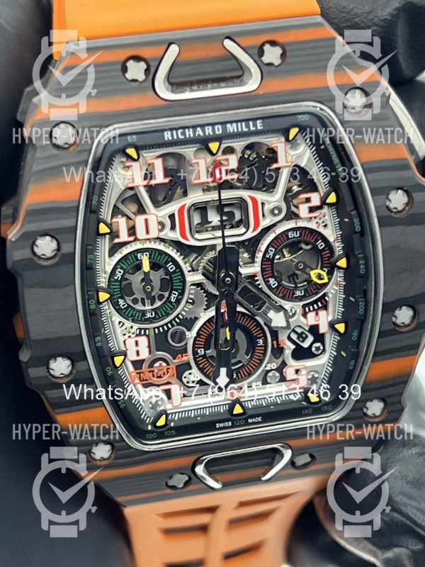 Товар Richard Mille RM 011-03 McLaren Orange Art 9764 Фото 4 - Richard Mille RM 011-03 McLaren Orange Art 9764
