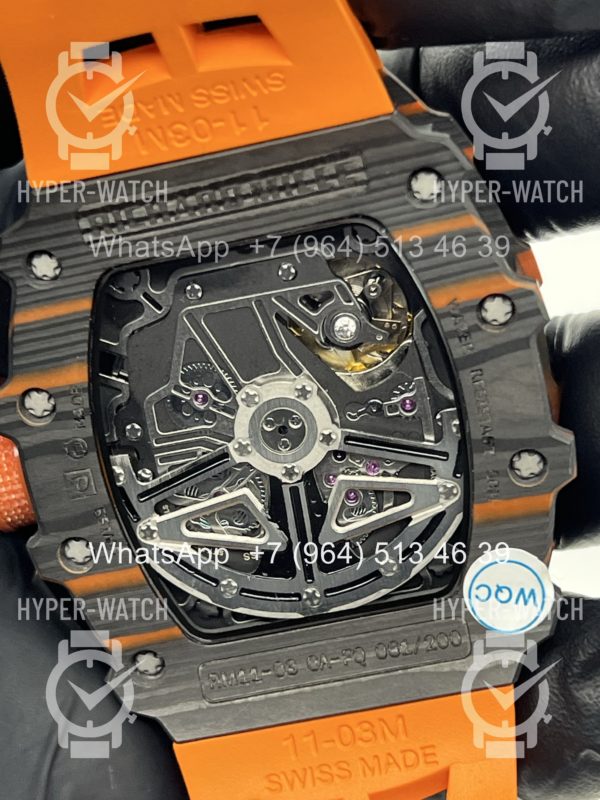 Товар Richard Mille RM 011-03 McLaren Orange Art 9764 Фото 14 - Richard Mille RM 011-03 McLaren Orange Art 9764