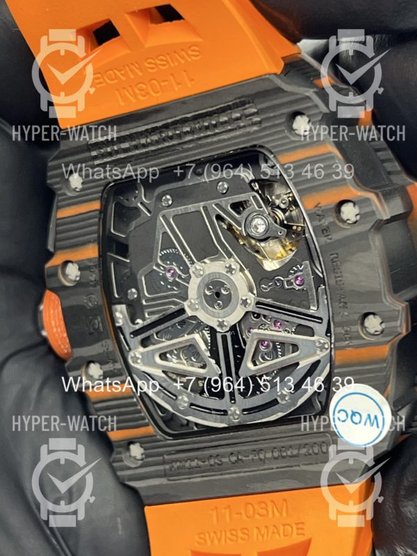Товар Richard Mille RM 011-03 McLaren Orange Art 9764 Фото 15 - Richard Mille RM 011-03 McLaren Orange Art 9764