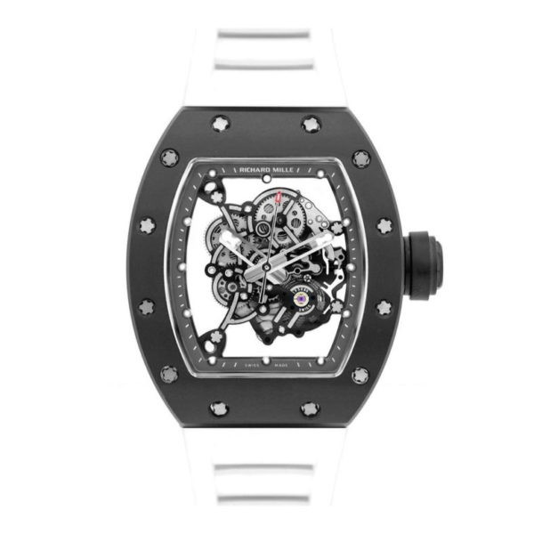 Товар Richard Mille RM 055 Black White Art 9708 Фото 1 - Richard Mille RM 055 Black White Art 9708