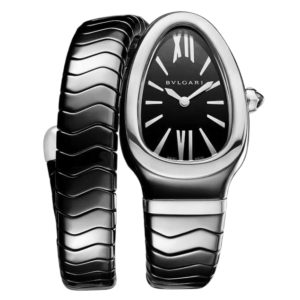 Фото 55 - Bvlgari Serpenti Spiga 35mm Ceramic Black Steel
