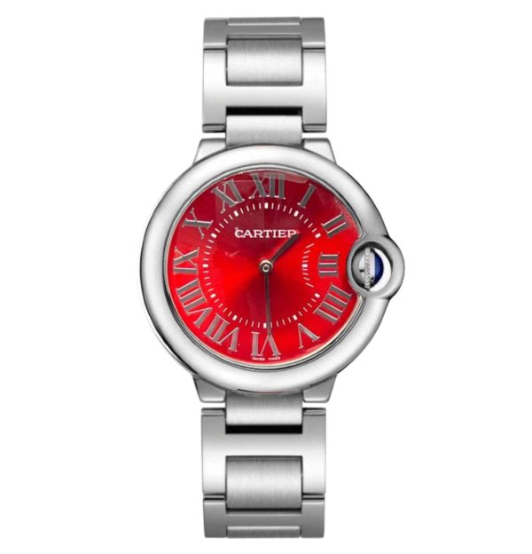Фото 1 - Cartier Ballon Bleu de Cartier 36mm Red Steel