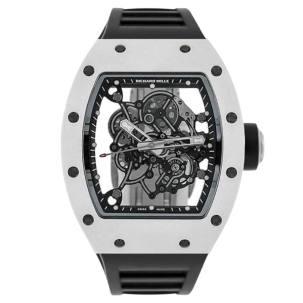 Товар Richard Mille RM 055 White Black Фото 1 - Richard Mille RM 055 White Black