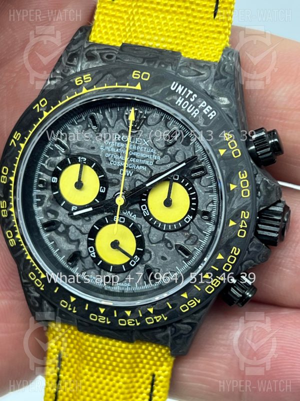 Товар Rolex Cosmograph Daytona Carbon DIW “ALL CARBON LEMON EDITION" Black Фото 3 - Rolex Cosmograph Daytona Carbon DIW “ALL CARBON LEMON EDITION" Black
