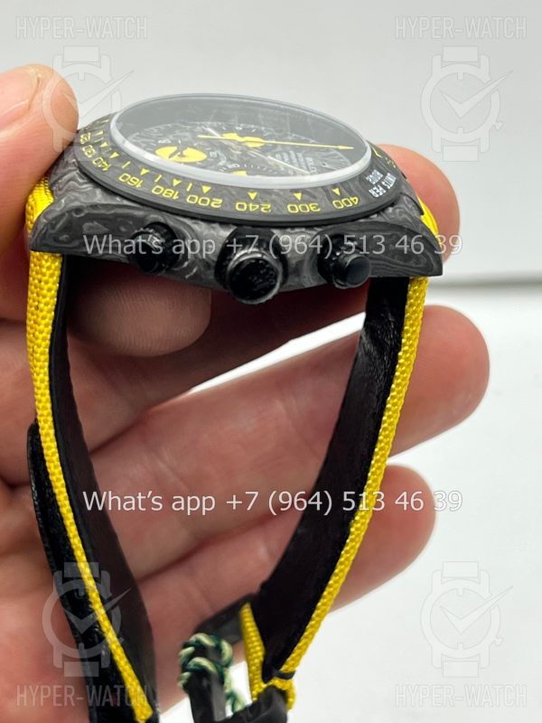 Товар Rolex Cosmograph Daytona Carbon DIW “ALL CARBON LEMON EDITION" Black Фото 13 - Rolex Cosmograph Daytona Carbon DIW “ALL CARBON LEMON EDITION" Black