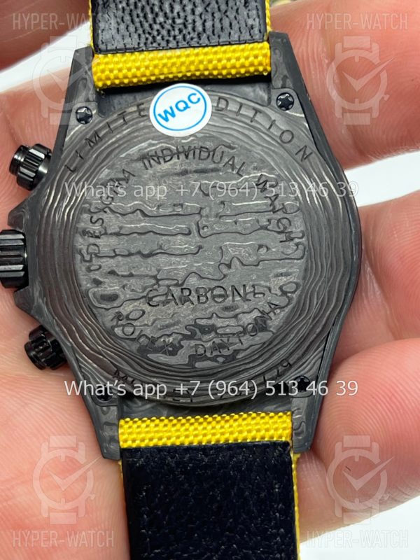 Товар Rolex Cosmograph Daytona Carbon DIW “ALL CARBON LEMON EDITION" Black Фото 15 - Rolex Cosmograph Daytona Carbon DIW “ALL CARBON LEMON EDITION" Black