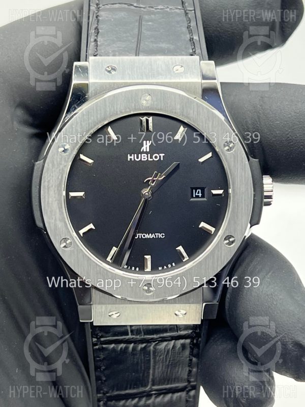 Товар Hublot Classic Fusion 42mm 542.NX.1171.LR Black Steel Фото 2 - Hublot Classic Fusion 42mm 542.NX.1171.LR Black Steel