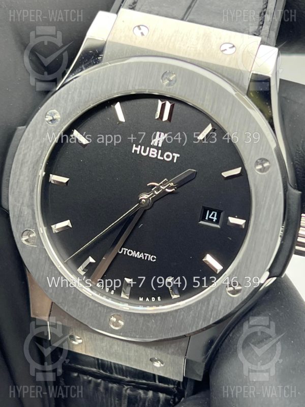 Товар Hublot Classic Fusion 42mm 542.NX.1171.LR Black Steel Фото 4 - Hublot Classic Fusion 42mm 542.NX.1171.LR Black Steel