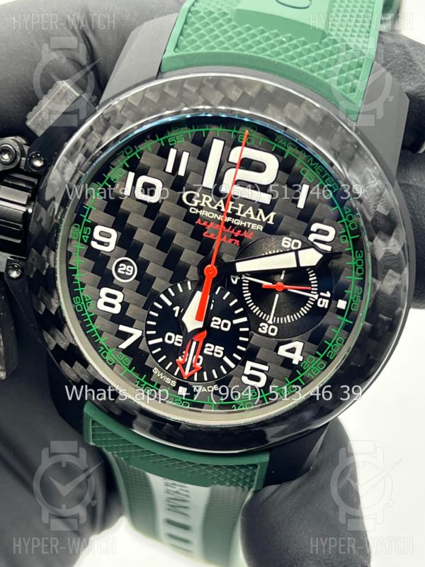 Товар Graham Chronofighter Superlight Green 2CCBK.G06A Фото 3 - Graham Chronofighter Superlight Green 2CCBK.G06A