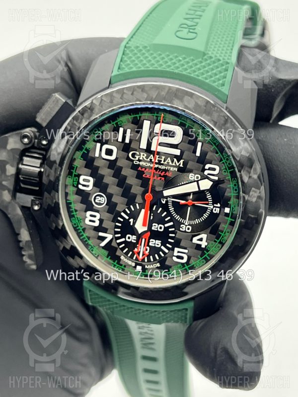 Товар Graham Chronofighter Superlight Green 2CCBK.G06A Фото 6 - Graham Chronofighter Superlight Green 2CCBK.G06A