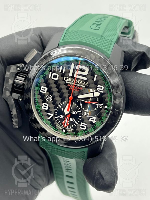 Товар Graham Chronofighter Superlight Green 2CCBK.G06A Фото 7 - Graham Chronofighter Superlight Green 2CCBK.G06A