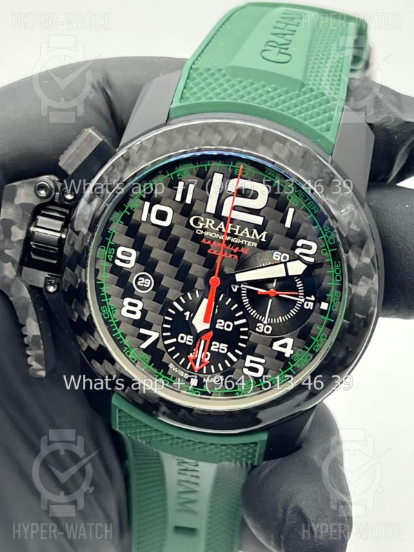 Товар Graham Chronofighter Superlight Green 2CCBK.G06A Фото 8 - Graham Chronofighter Superlight Green 2CCBK.G06A