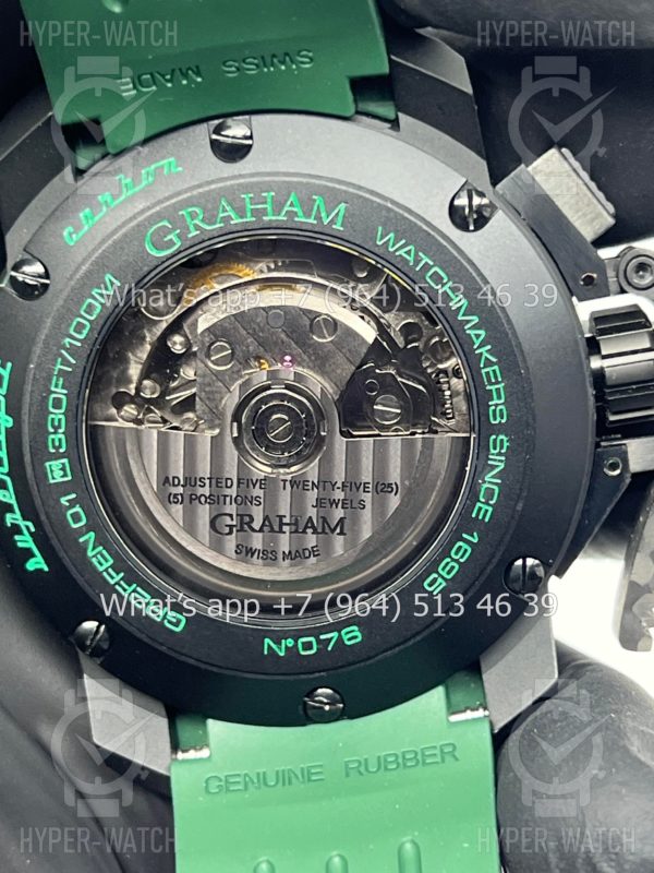 Товар Graham Chronofighter Superlight Green 2CCBK.G06A Фото 15 - Graham Chronofighter Superlight Green 2CCBK.G06A