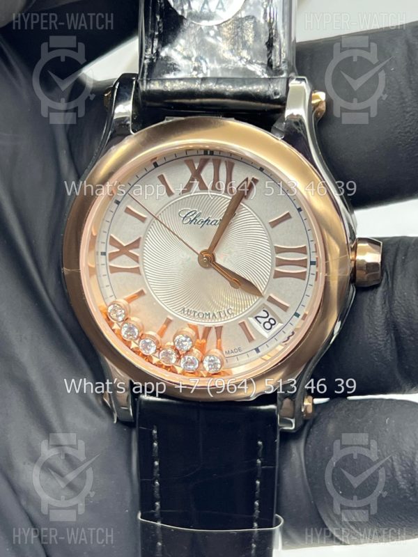 Товар Chopard Happy Sport 36mm 278559-6008 Фото 2 - Chopard Happy Sport 36mm 278559-6008