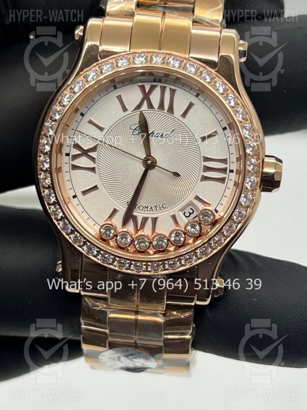 Товар Chopard Happy Sport 36mm 274808-5007 Фото 2 - Chopard Happy Sport 36mm 274808-5007