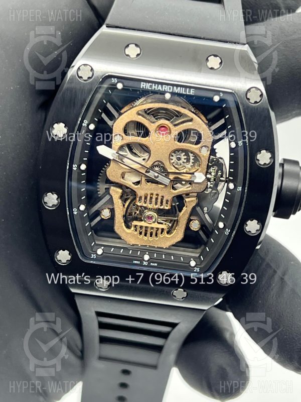 Товар Richard Mille RM 052 Skull Tourbillon Black Art 9917 Фото 2 - Richard Mille RM 052 Skull Tourbillon Black Art 9917