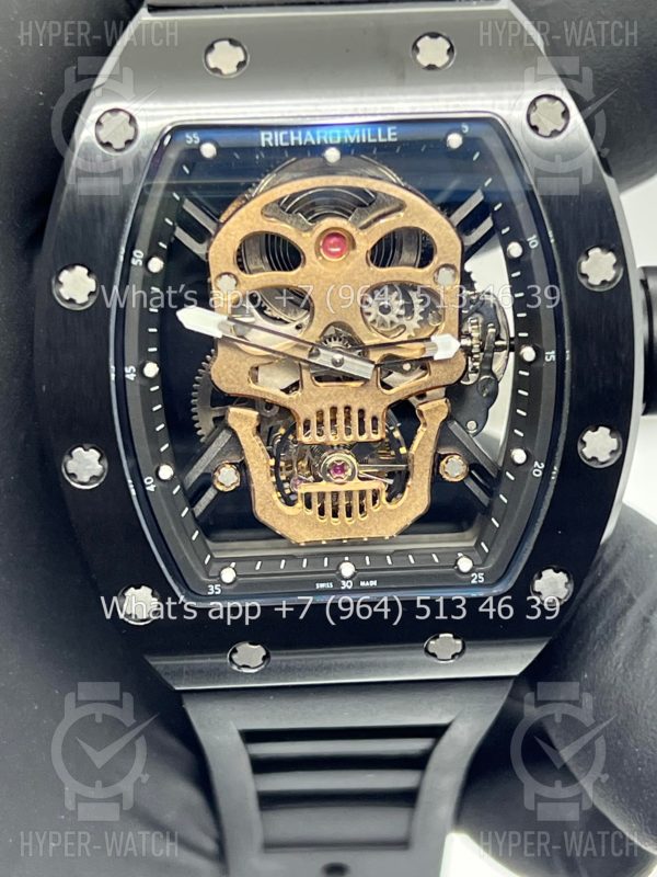 Товар Richard Mille RM 052 Skull Tourbillon Black Art 9917 Фото 3 - Richard Mille RM 052 Skull Tourbillon Black Art 9917