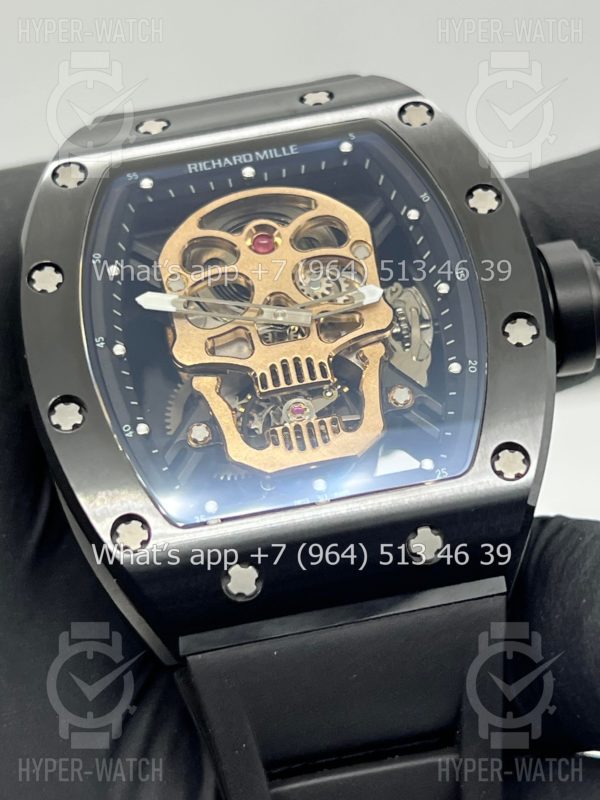Товар Richard Mille RM 052 Skull Tourbillon Black Art 9917 Фото 4 - Richard Mille RM 052 Skull Tourbillon Black Art 9917