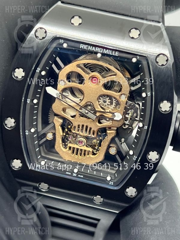 Товар Richard Mille RM 052 Skull Tourbillon Black Art 9917 Фото 7 - Richard Mille RM 052 Skull Tourbillon Black Art 9917