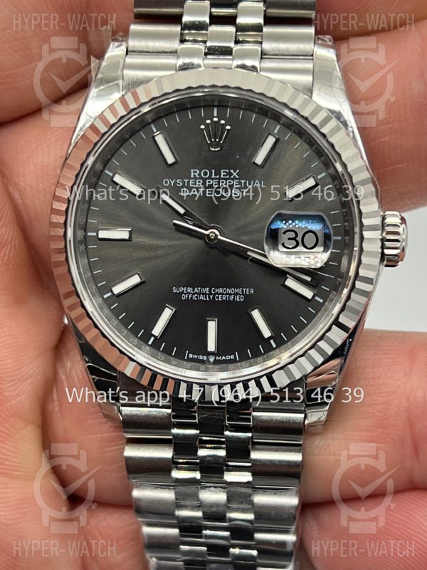 Фото 2 - Rolex Datejust 36mm 126234 Grey Steel