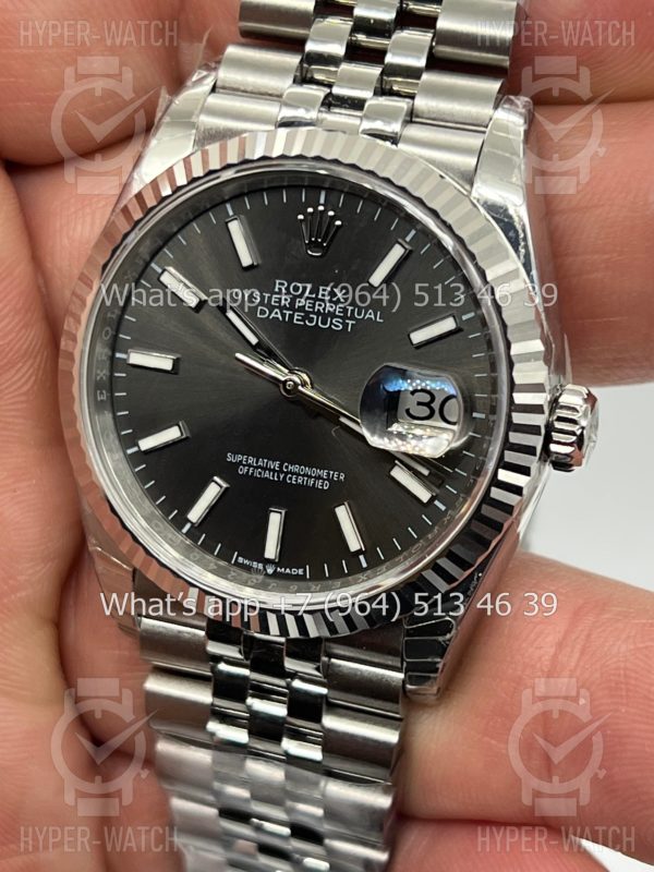 Фото 3 - Rolex Datejust 36mm 126234 Grey Steel