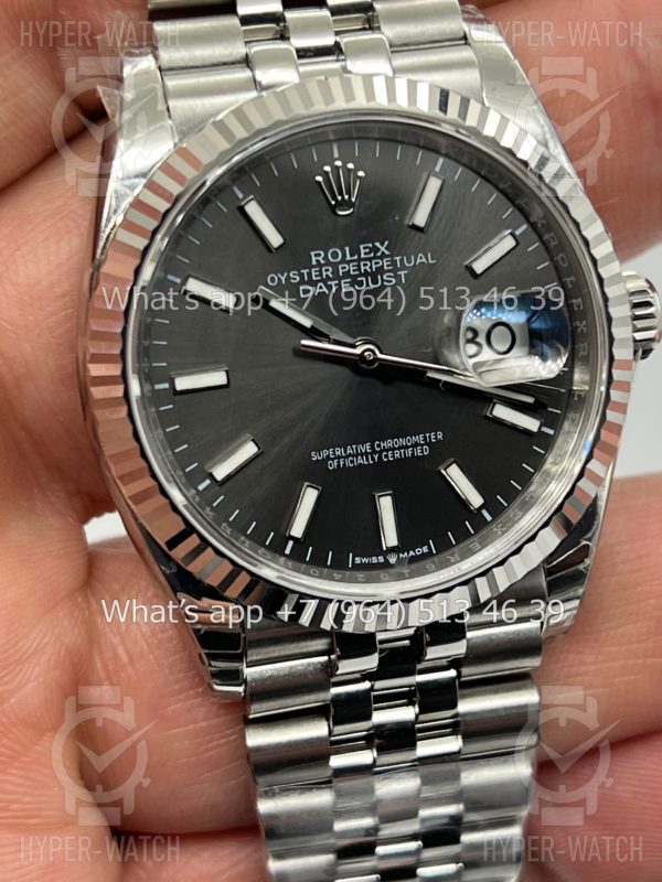Фото 4 - Rolex Datejust 36mm 126234 Grey Steel
