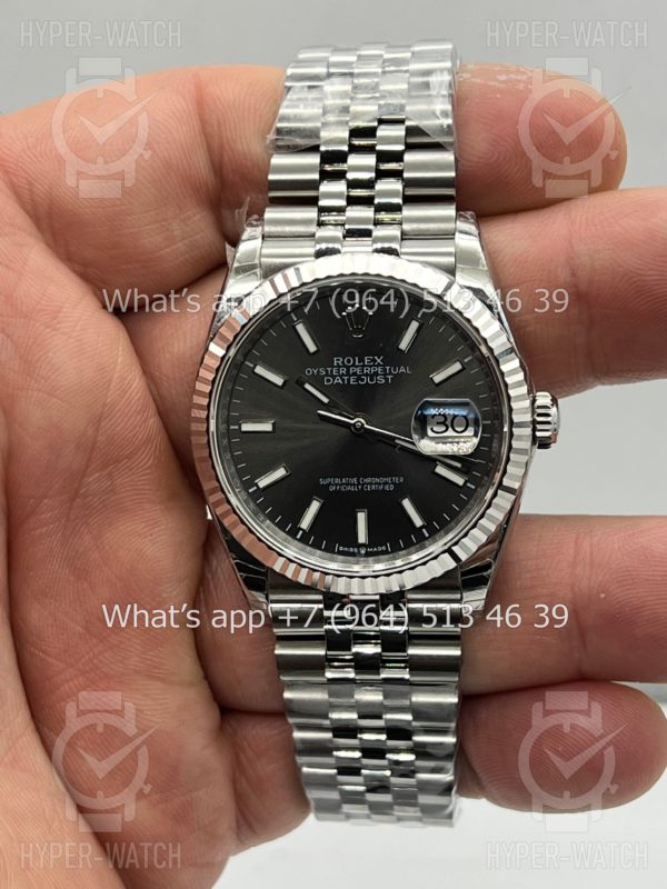 Фото 6 - Rolex Datejust 36mm 126234 Grey Steel