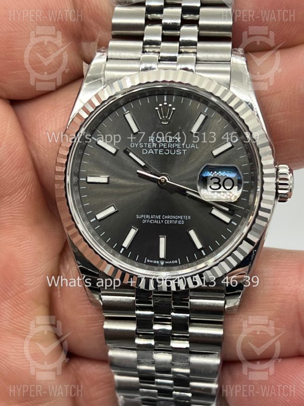 Фото 7 - Rolex Datejust 36mm 126234 Grey Steel