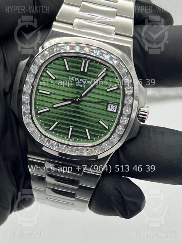 Товар Patek Philippe Nautilus 40mm Diamond 5711/1300A-001 Steel Фото 2 - Patek Philippe Nautilus 40mm Diamond 5711/1300A-001 Steel