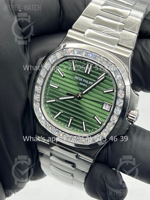 Товар Patek Philippe Nautilus 40mm Diamond 5711/1300A-001 Steel Фото 3 - Patek Philippe Nautilus 40mm Diamond 5711/1300A-001 Steel