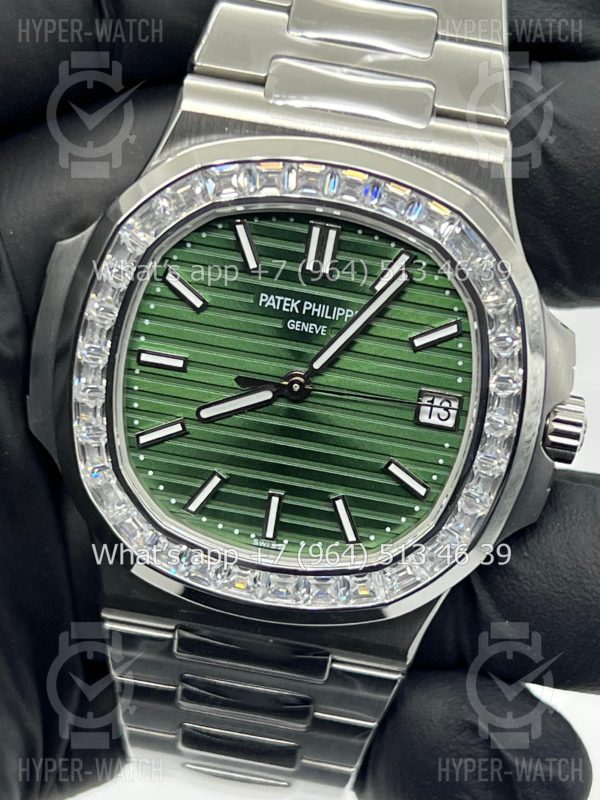 Товар Patek Philippe Nautilus 40mm Diamond 5711/1300A-001 Steel Фото 4 - Patek Philippe Nautilus 40mm Diamond 5711/1300A-001 Steel