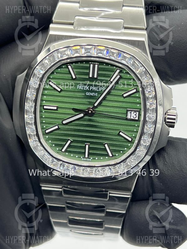 Товар Patek Philippe Nautilus 40mm Diamond 5711/1300A-001 Steel Фото 6 - Patek Philippe Nautilus 40mm Diamond 5711/1300A-001 Steel