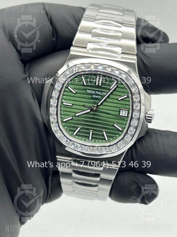 Товар Patek Philippe Nautilus 40mm Diamond 5711/1300A-001 Steel Фото 7 - Patek Philippe Nautilus 40mm Diamond 5711/1300A-001 Steel