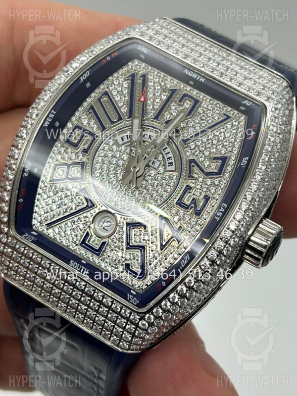 Товар Franck Muller Vanguard V 45 SC DT Blue Фото 2 - Franck Muller Vanguard V 45 SC DT Blue