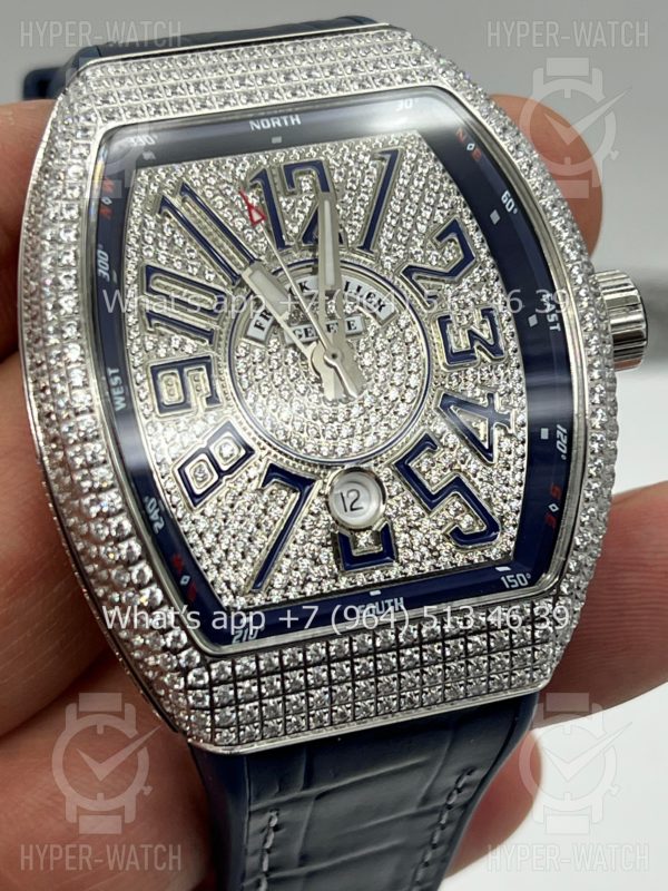Товар Franck Muller Vanguard V 45 SC DT Blue Фото 3 - Franck Muller Vanguard V 45 SC DT Blue