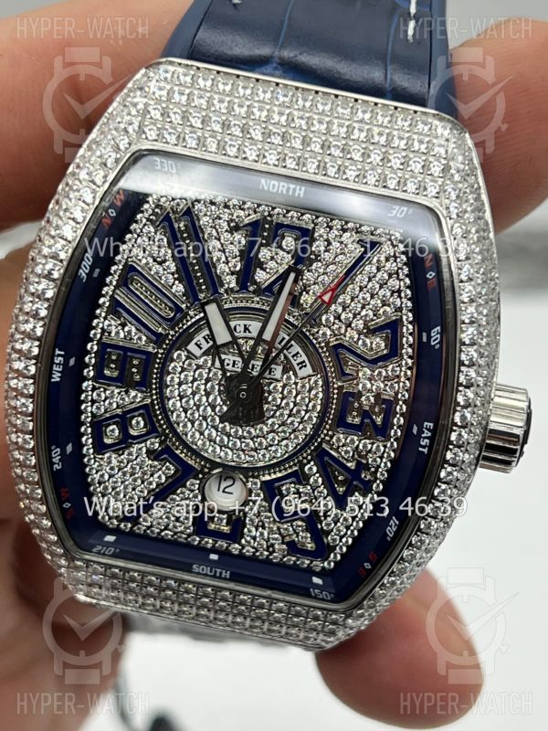 Товар Franck Muller Vanguard V 45 SC DT Blue Фото 7 - Franck Muller Vanguard V 45 SC DT Blue