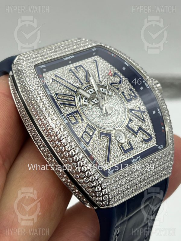 Товар Franck Muller Vanguard V 45 SC DT Blue Фото 10 - Franck Muller Vanguard V 45 SC DT Blue