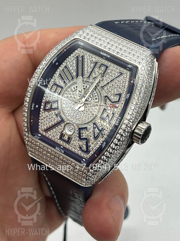 Товар Franck Muller Vanguard V 45 SC DT Blue Фото 11 - Franck Muller Vanguard V 45 SC DT Blue