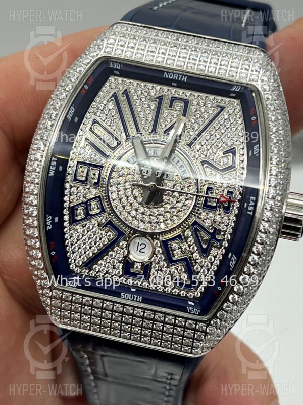 Товар Franck Muller Vanguard V 45 SC DT Blue Фото 12 - Franck Muller Vanguard V 45 SC DT Blue