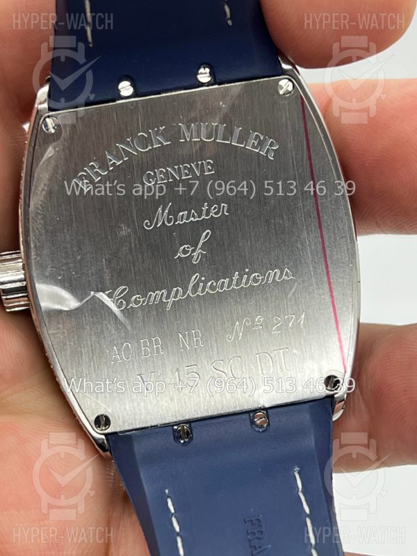 Товар Franck Muller Vanguard V 45 SC DT Blue Фото 20 - Franck Muller Vanguard V 45 SC DT Blue