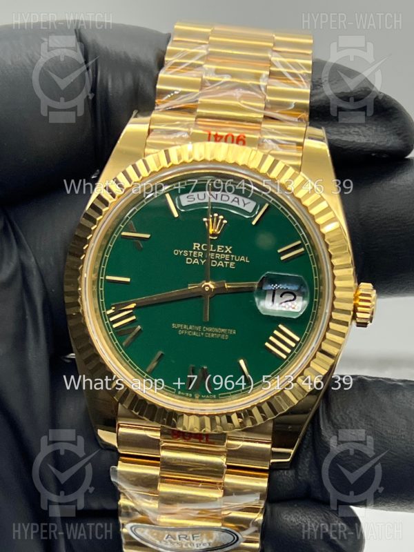 Фото 2 - Rolex Day-Date 40mm 228238 Steel Green