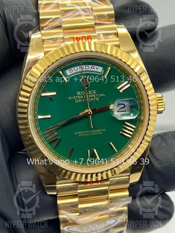 Фото 4 - Rolex Day-Date 40mm 228238 Steel Green