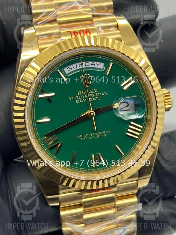 Фото 5 - Rolex Day-Date 40mm 228238 Steel Green