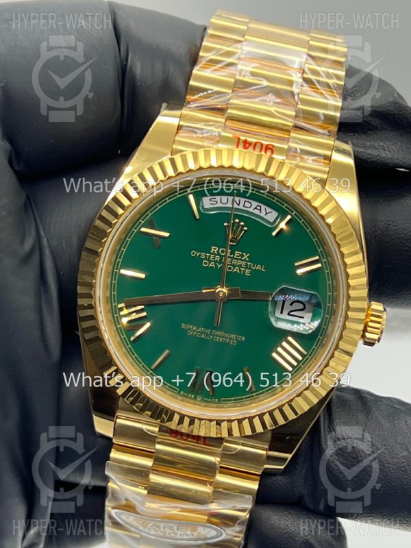 Фото 7 - Rolex Day-Date 40mm 228238 Steel Green
