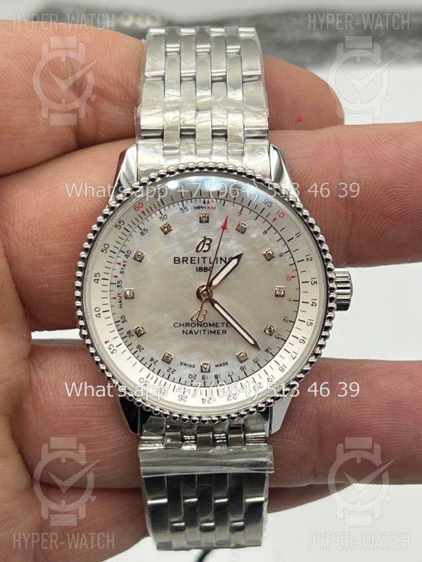 Фото 10 - Breitling Navitimer 35mm A17395211A1A1 Steel