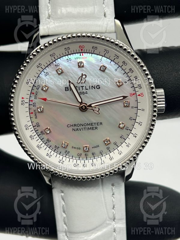 Товар Breitling Navitimer 35mm A17395211A1A1 White Фото 2 - Breitling Navitimer 35mm A17395211A1A1 White